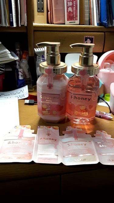 &honey Melty モイストリペア シャンプー1.0／モイストリペア ヘアトリートメント2.0/&honey/シャンプー・コンディショナーを使ったクチコミ（1枚目）