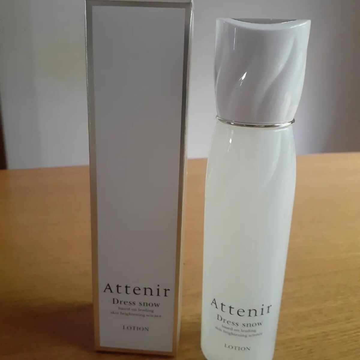 ドレススノー ローション【医薬部外品】 /アテニア/化粧水を使ったクチコミ(1枚目)