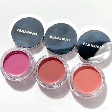 ネーミング ソフティクリームブラッシュ/NAMING./ジェル・クリームチークを使ったクチコミ(2枚目)