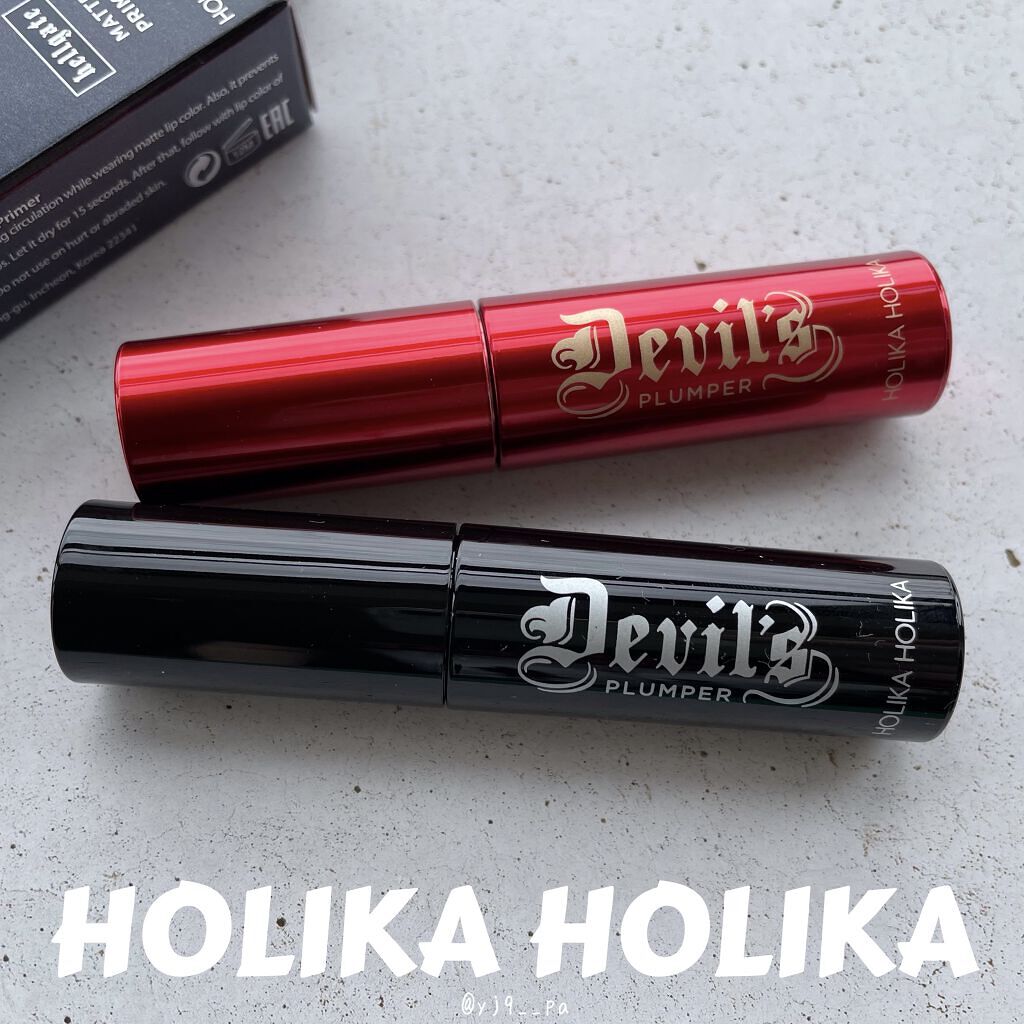 デビルズプランパー/HOLIKA HOLIKA/リッププランパーを使ったクチコミ（1枚目）