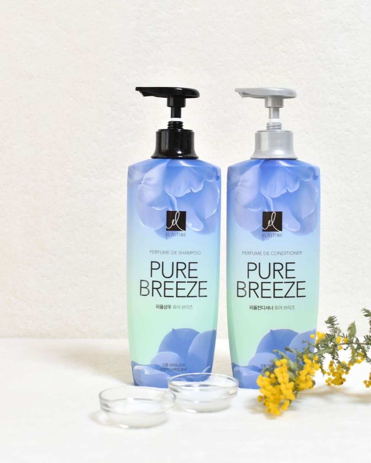 Perfume PURE BREEZE シャンプー/コンディショナー/ELASTINE/シャンプー・コンディショナーを使ったクチコミ(5枚目)