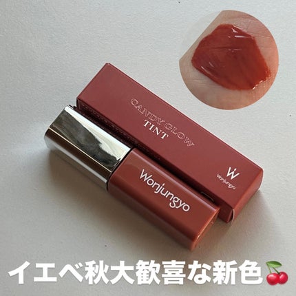 ウォンジョンヨ キャンディーグロウティント/Wonjungyo/リップティントを使ったクチコミ(5枚目)