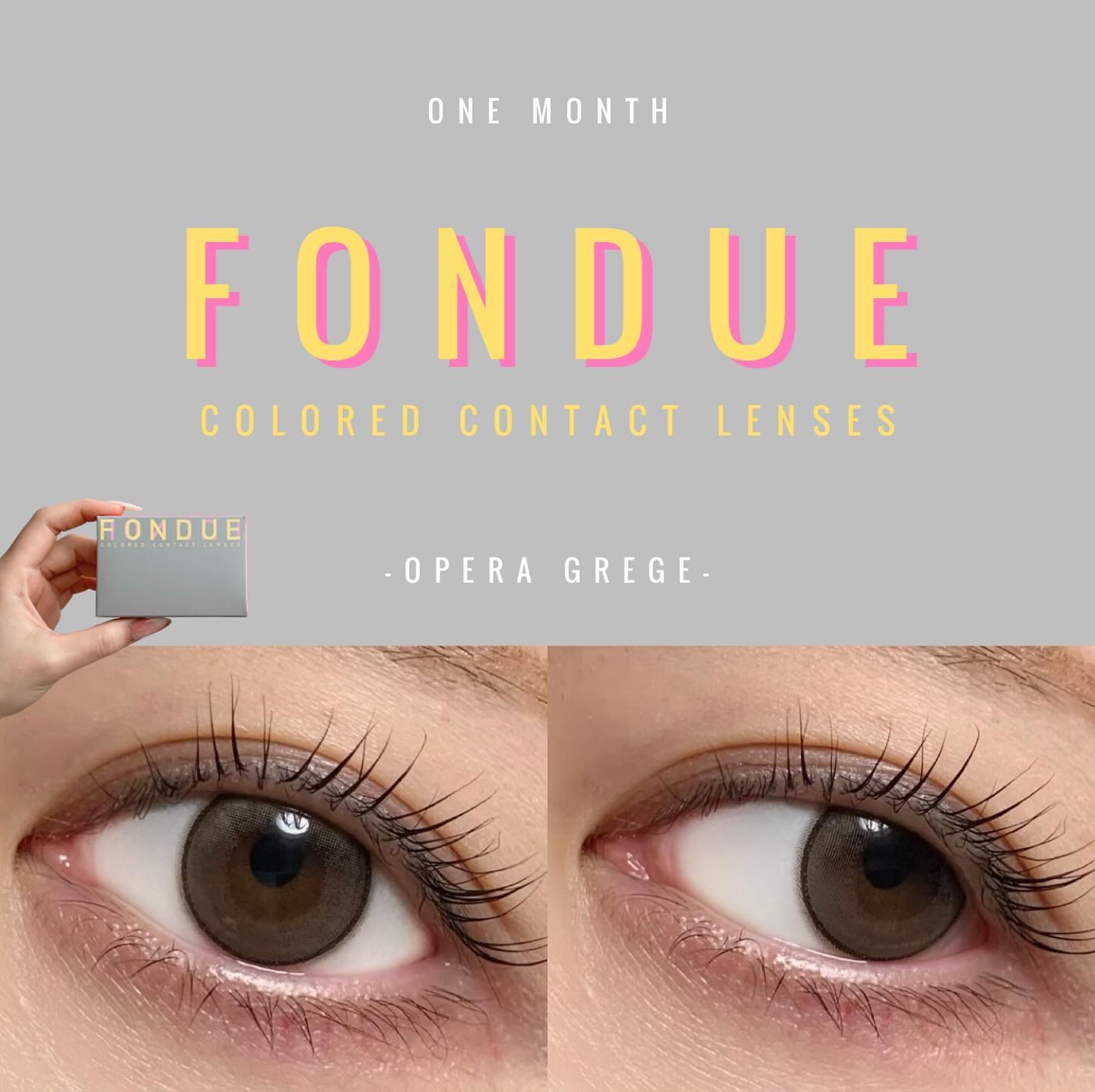 FONDUE/FONDUE（フォンデュ）/カラーコンタクトレンズを使ったクチコミ（1枚目）