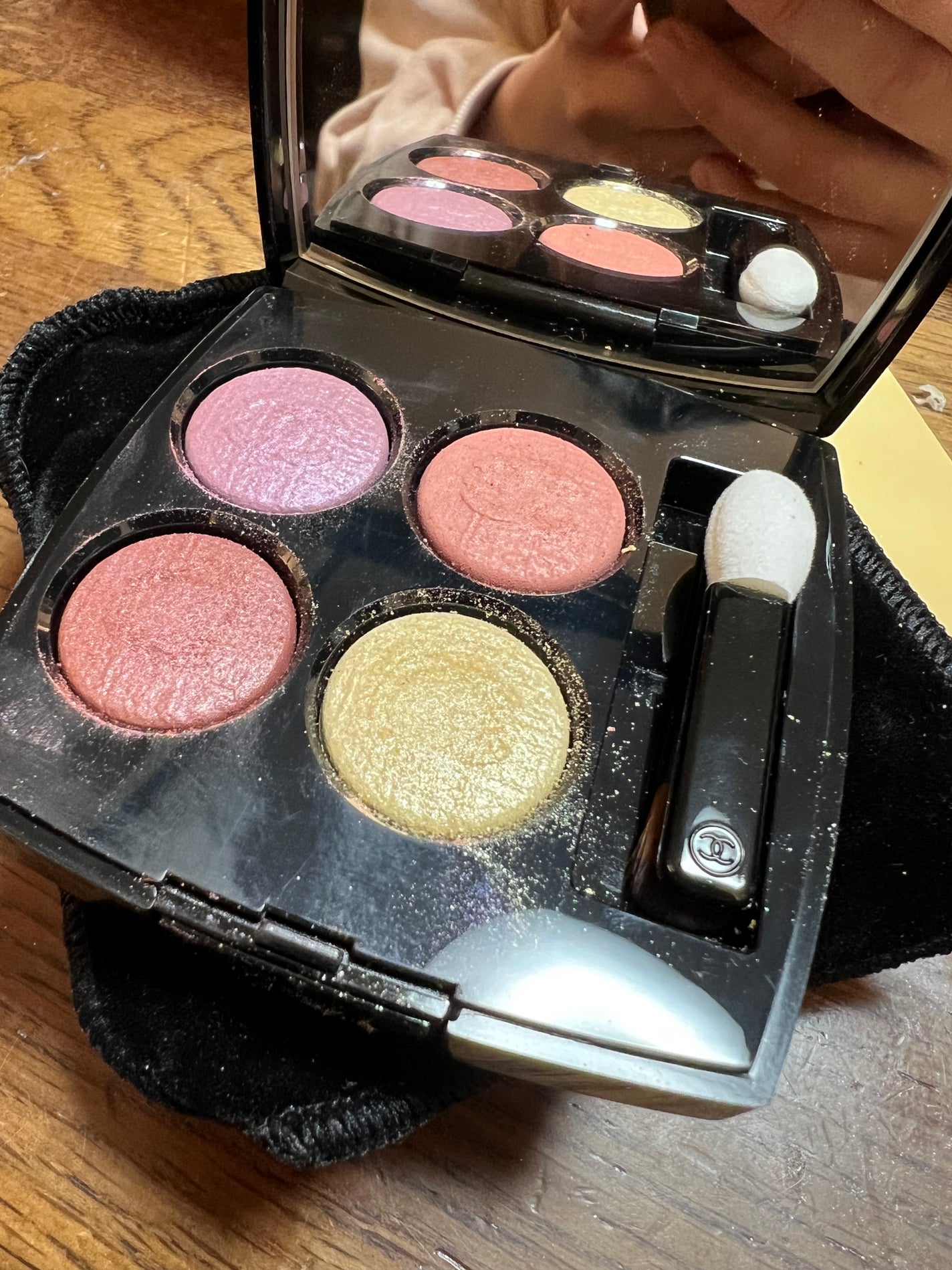 レ キャトル オンブル/CHANEL/アイシャドウパレットを使ったクチコミ(1枚目)