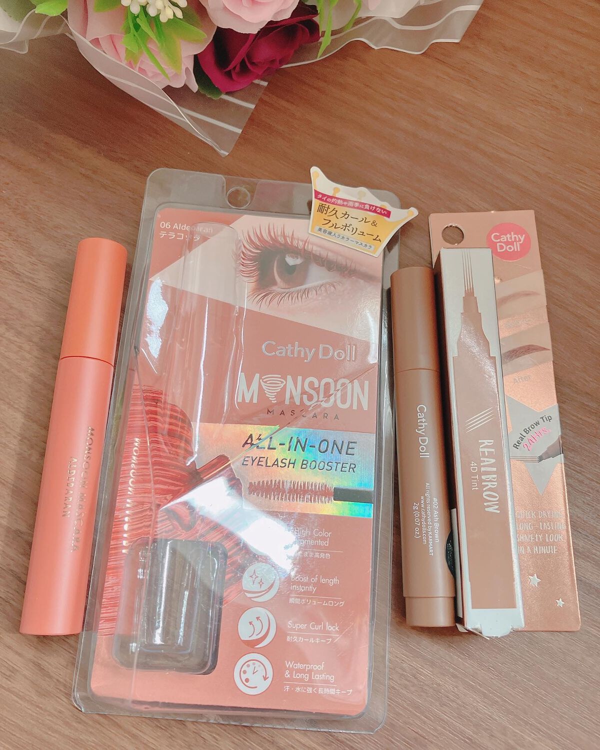 モンスーンカラーマスカラ/CathyDoll/マスカラを使ったクチコミ(2枚目)