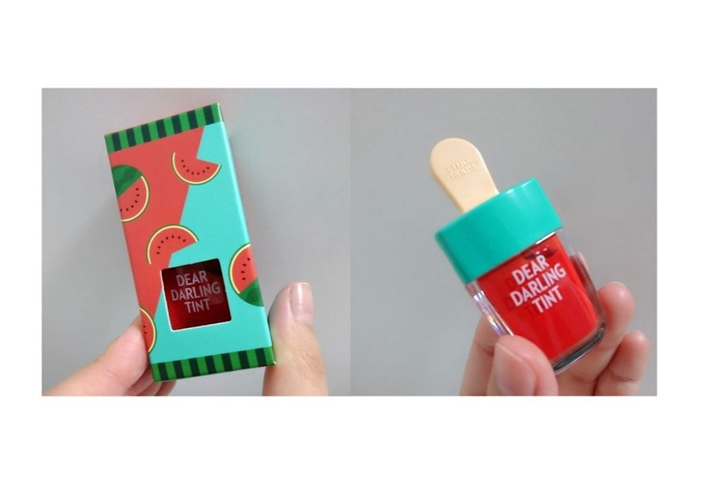 ディアダーリン ウォータージェルティント (アイスティント)/ETUDE/口紅を使ったクチコミ(1枚目)