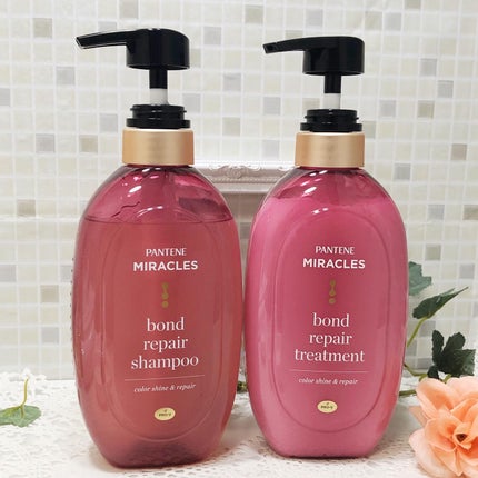 ボンド リペア (カラーシャイン & リペア) シャンプー & トリートメント/パンテーン/市販シャンプーを使ったクチコミ(1枚目)