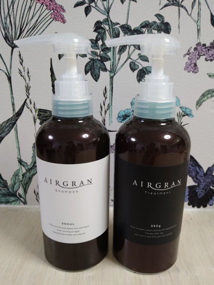 ナチュラルストレートシャンプー&トリートメント/AIRGRAN/市販シャンプーを使ったクチコミ(1枚目)