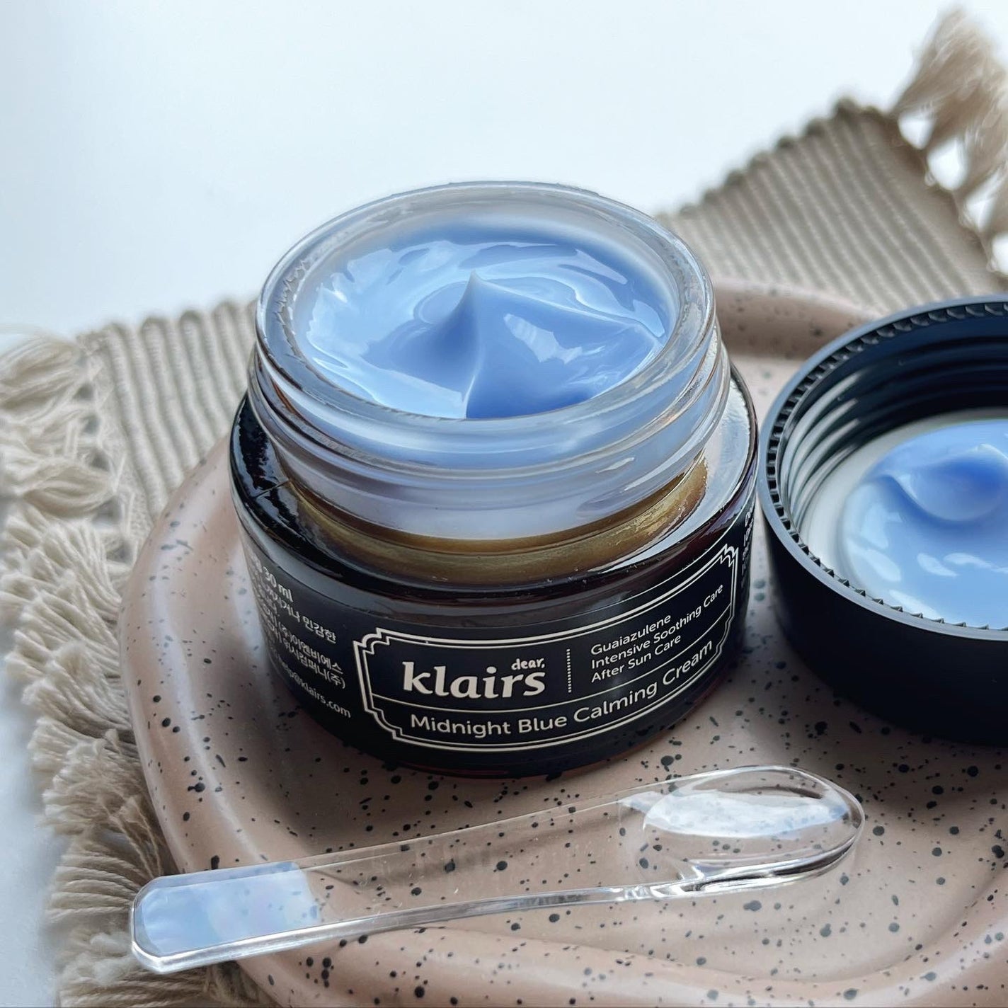 ミッドナイトブルーカーミングクリーム/Klairs/フェイスクリームを使ったクチコミ(3枚目)