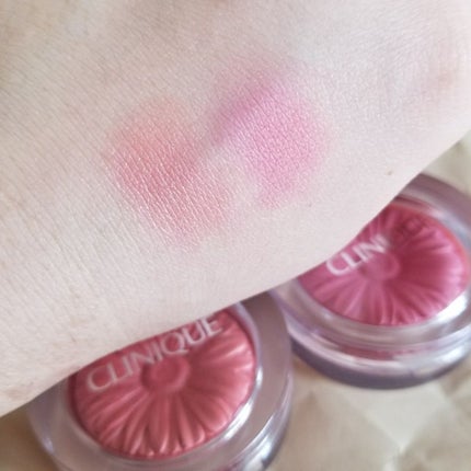 チーク ポップ/CLINIQUE/パウダーチークを使ったクチコミ(4枚目)