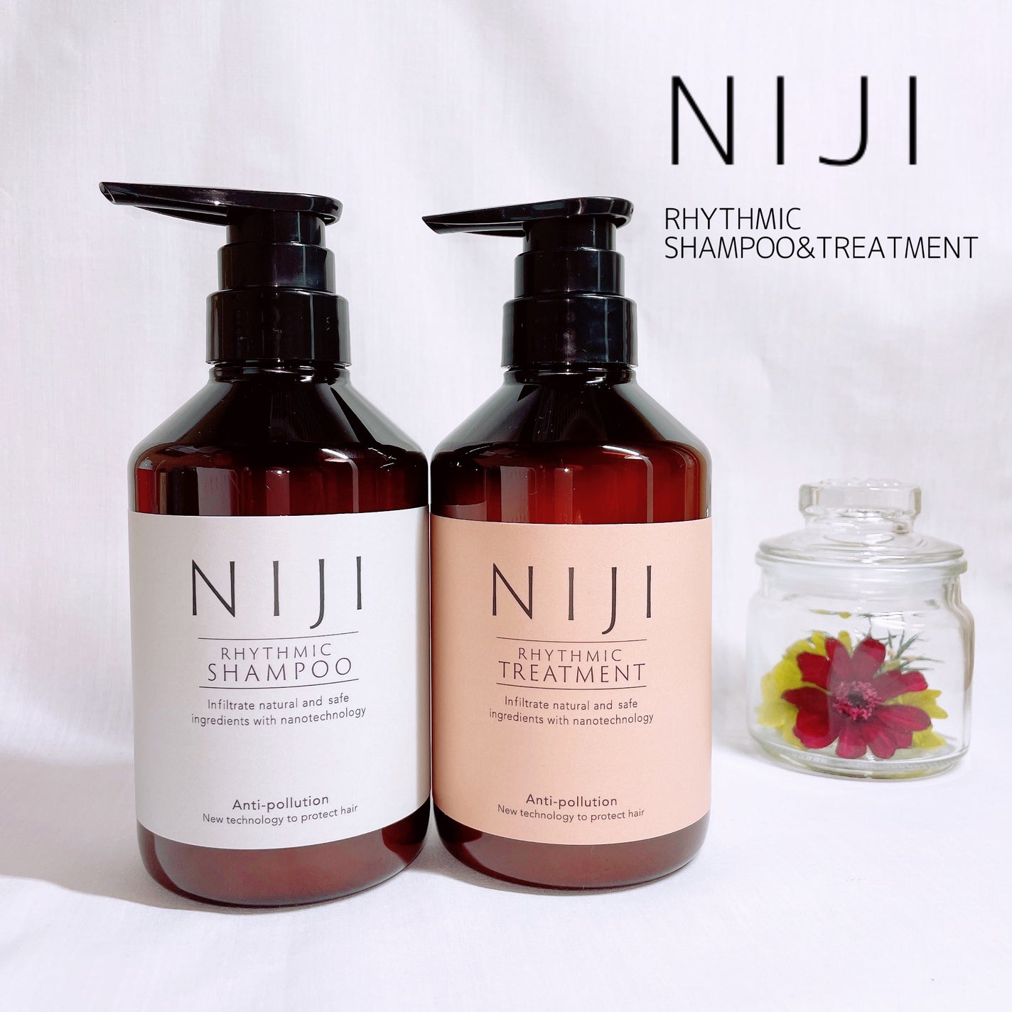 NIJI<ニジ>リズミック シャンプー/トリートメント/NIJI RHYTHMIC/市販シャンプーを使ったクチコミ(1枚目)
