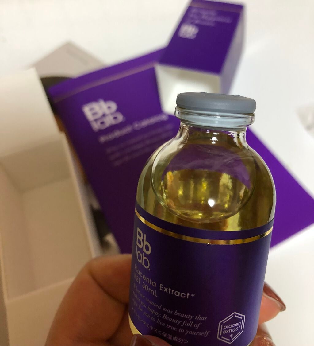 水溶性プラセンタエキス原液/Bb lab./美容液を使ったクチコミ(3枚目)