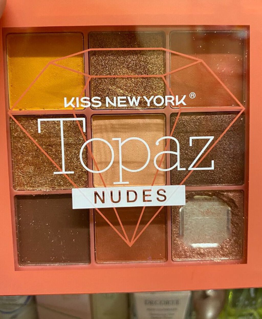 ジュエリーパレット/KISS NEW YORK/アイシャドウパレットを使ったクチコミ(1枚目)