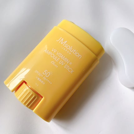 日焼け止めスティック V9ビタミンアンプルスティック CLEAR/JMsolution/日焼け止めスティックを使ったクチコミ(1枚目)