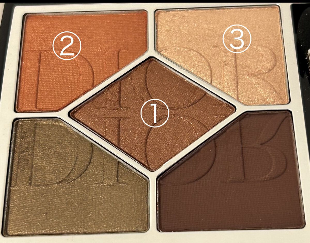 【旧】サンク クルール クチュール 659 ミラー ミラー〈ディオール エン ルージュ エディション〉（生産終了）/Dior/アイシャドウパレットを使ったクチコミ（2枚目）