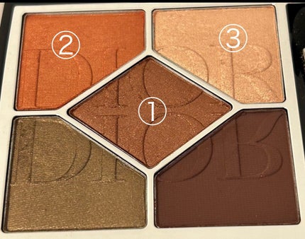 【旧】サンク クルール クチュール/Dior/アイシャドウパレットを使ったクチコミ(2枚目)