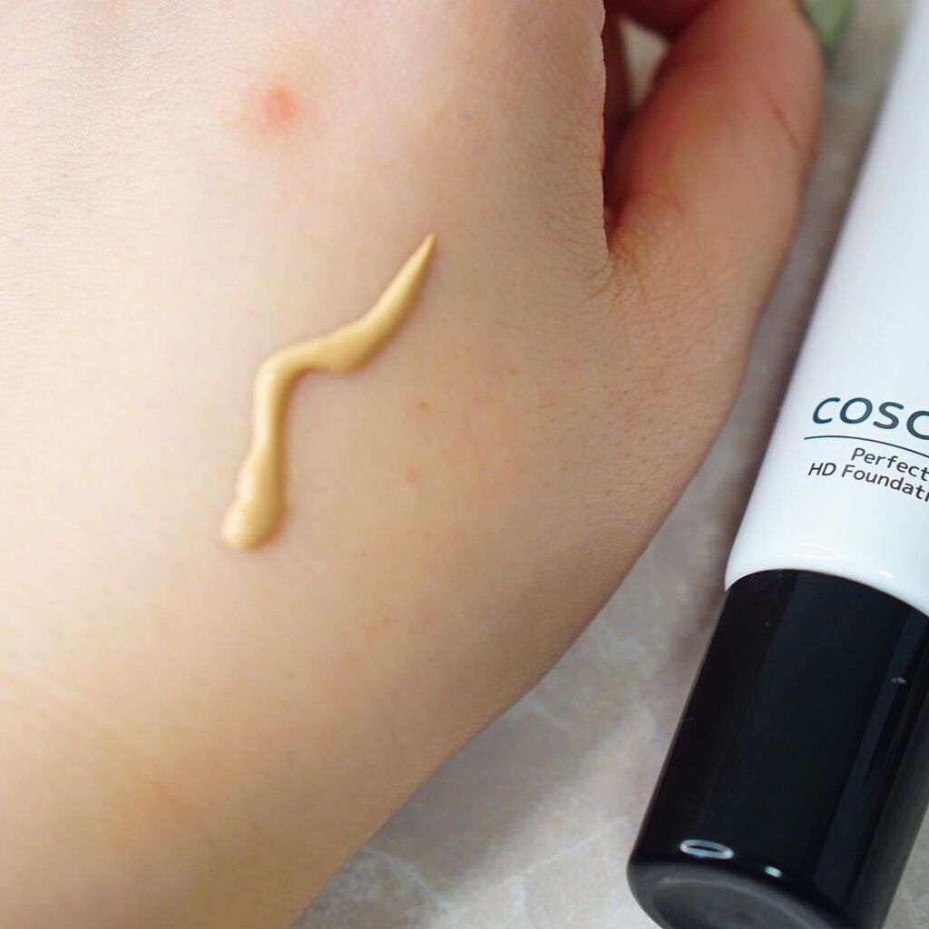 パーフェクトHDファンデーション/COSCOS/リキッドファンデーションを使ったクチコミ(7枚目)