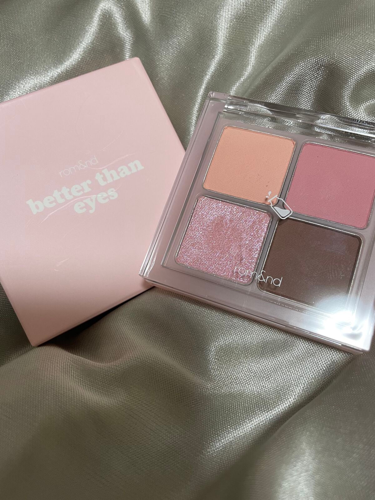 ベターザンアイズ ミルクシリーズ/rom&nd/アイシャドウパレットを使ったクチコミ(1枚目)