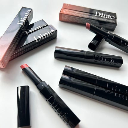 yuni♡ on LIPS 「【うるつや水分光沢リップ】dintoブロンテメルティンググロウ..」(7枚目)