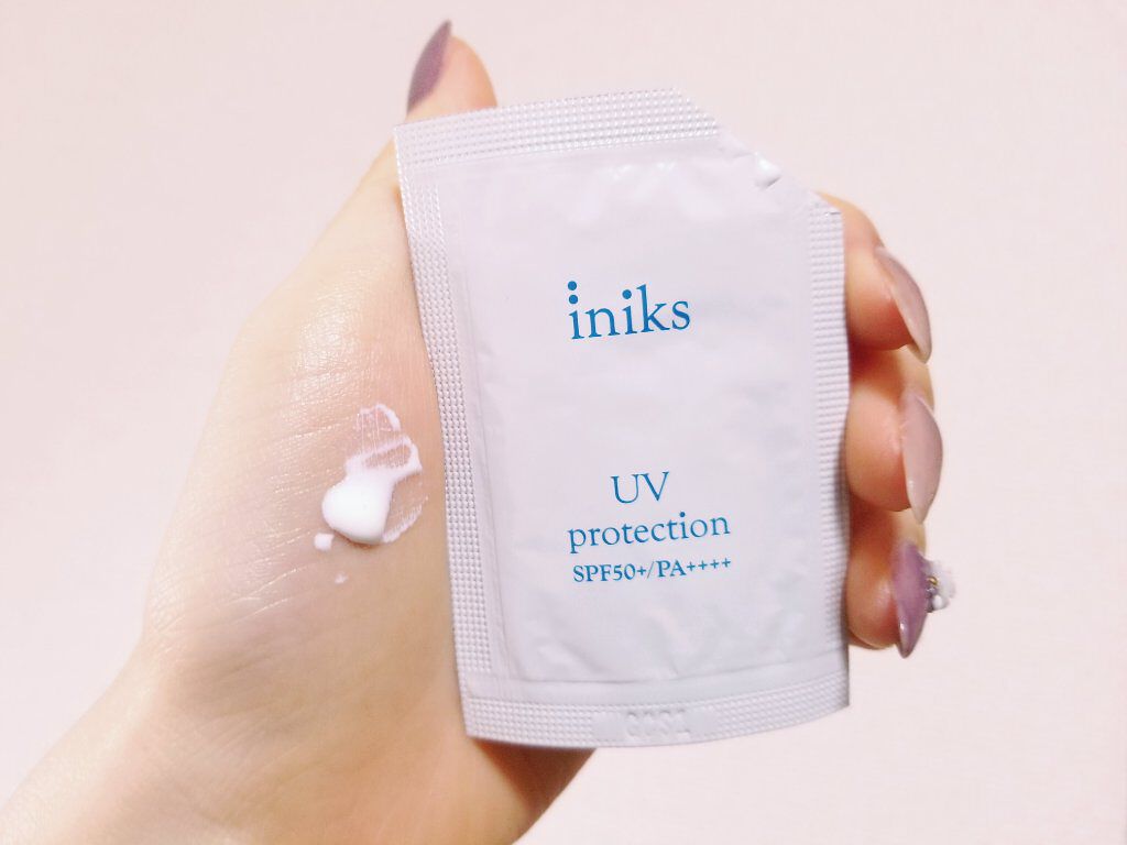 UV プロテクション/iniks/日焼け止めクリームを使ったクチコミ(3枚目)