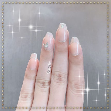 ネイル エナメル 細筆タイプ/ちふれ/マニキュアを使ったクチコミ(3枚目)