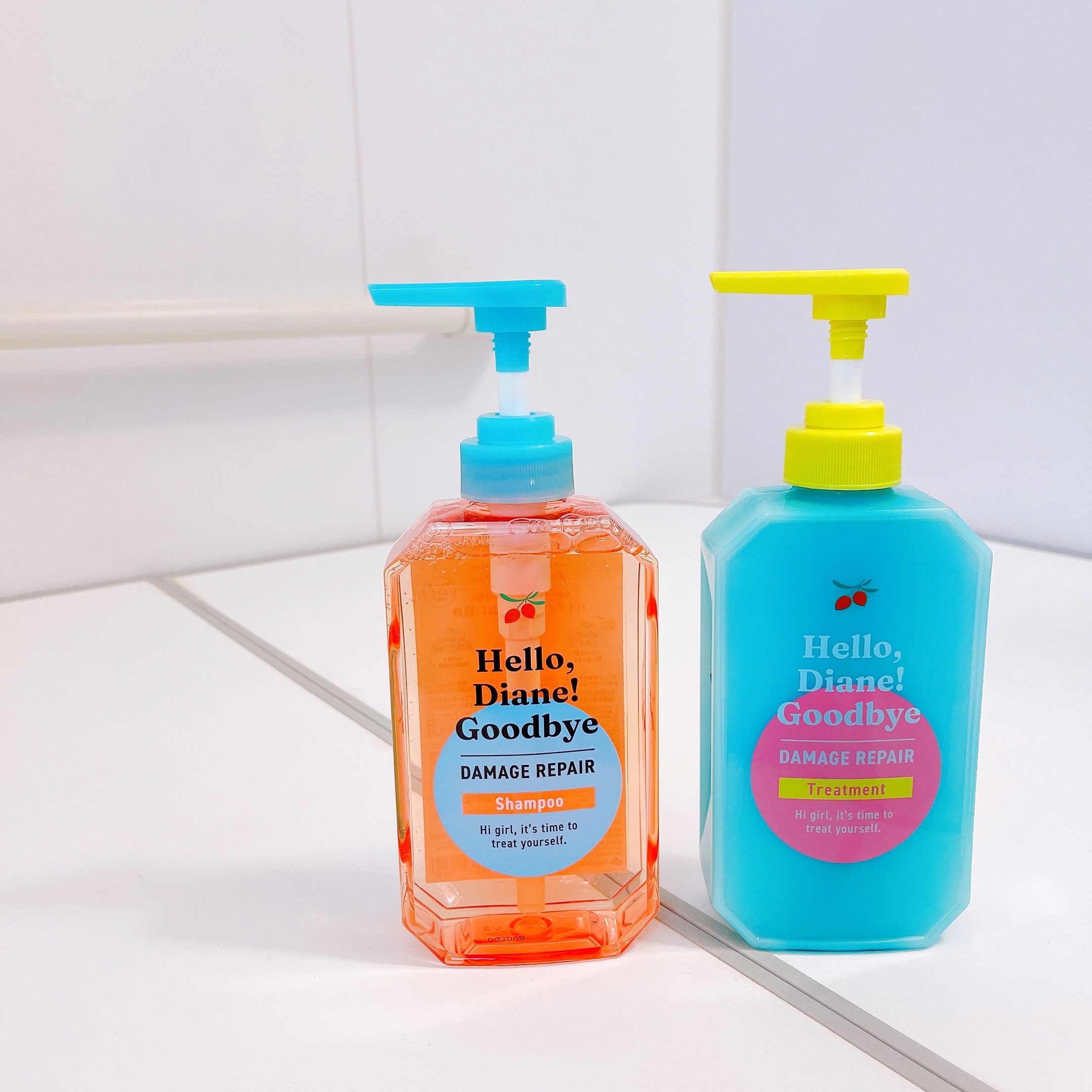 ハローダイアン グッバイ うるおい補修ヘアオイル/ダイアン/ヘアオイルを使ったクチコミ（2枚目）