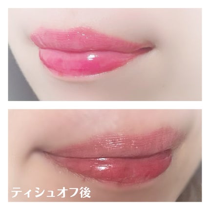 ジェルフィットティント/AMUSE/リップティントを使ったクチコミ(4枚目)