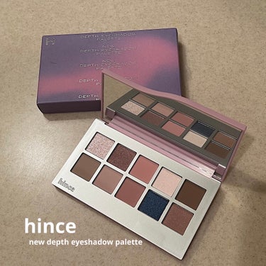 ニューデップスアイシャドウパレット/hince/アイシャドウパレットを使ったクチコミ（1枚目）