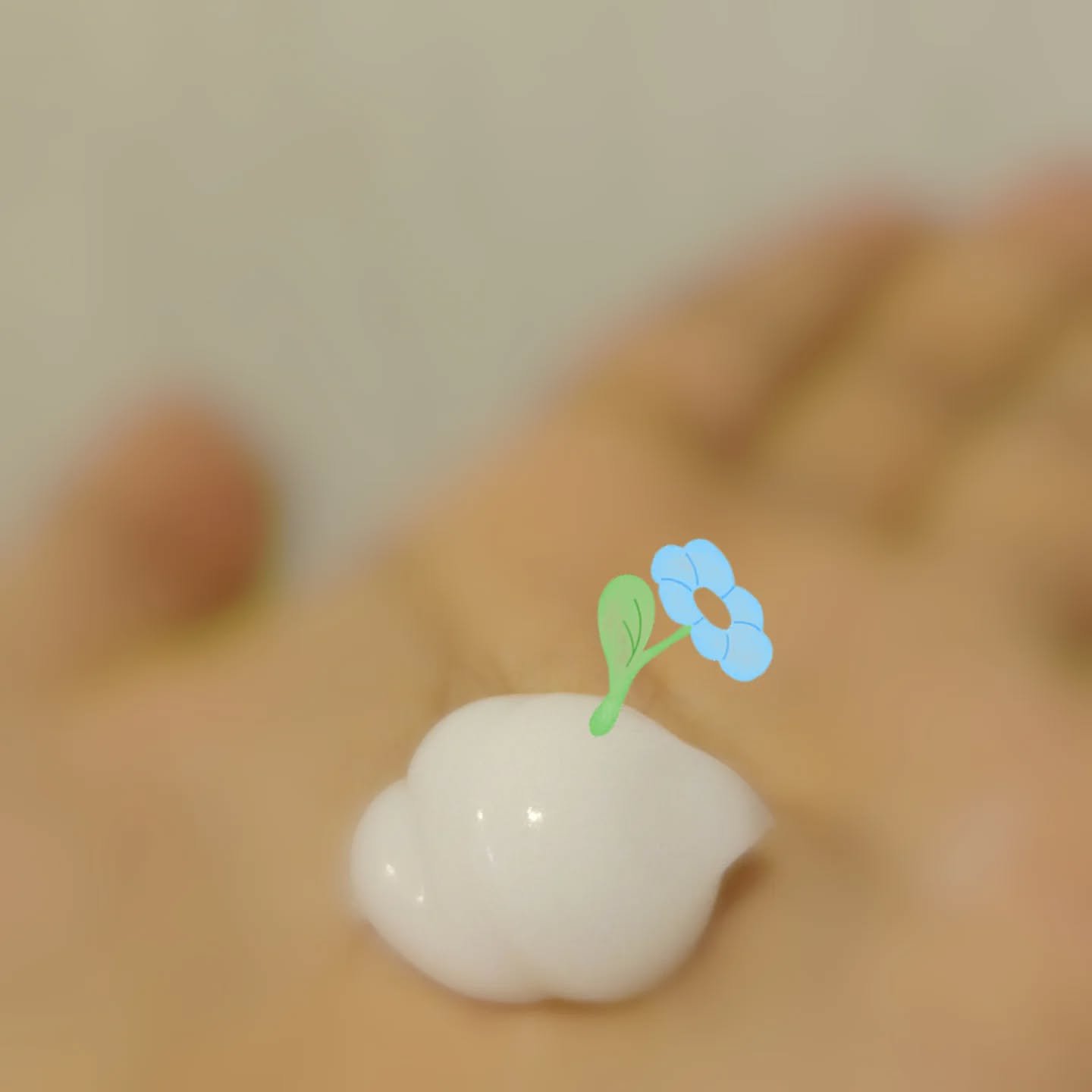 キューミースウィートボムホワイトクリーム/AGARISM/ボディクリームを使ったクチコミ（2枚目）