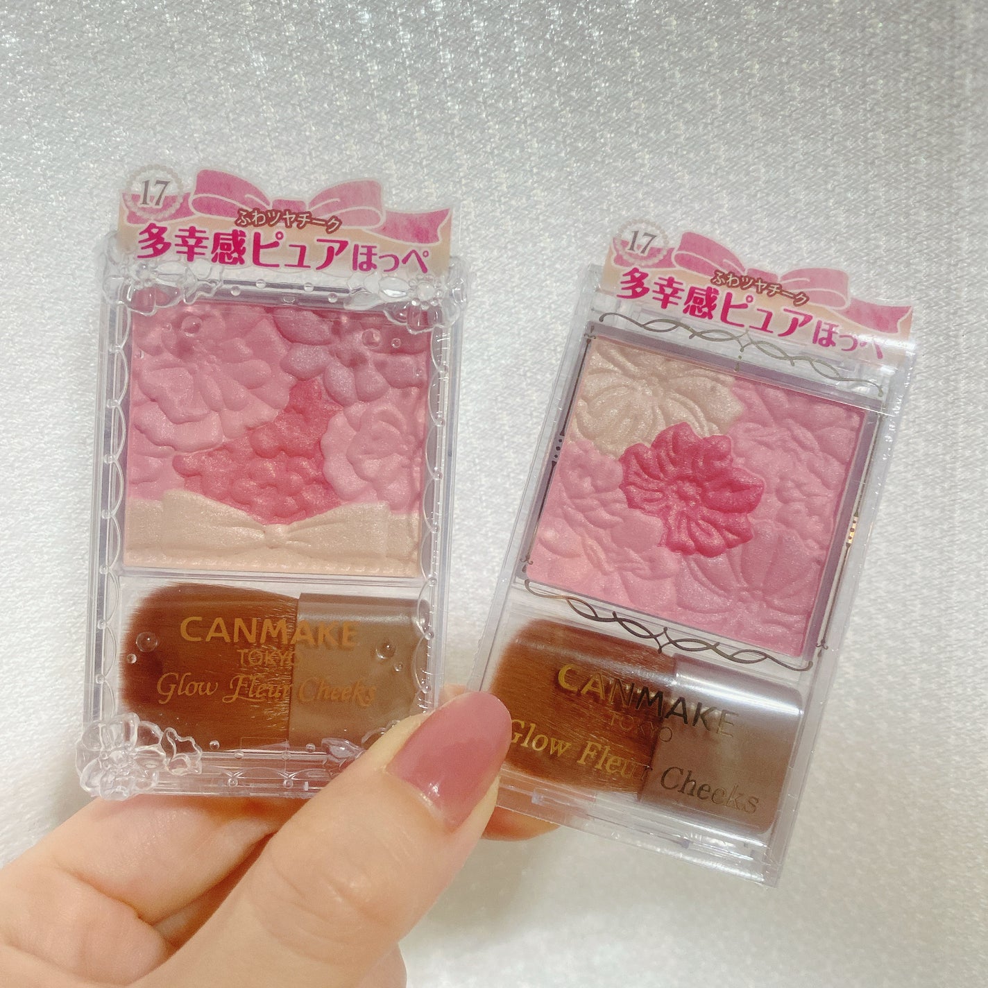 グロウフルールチークス/キャンメイク/パウダーチークを使ったクチコミ(2枚目)