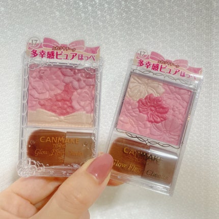 グロウフルールチークス/キャンメイク/パウダーチークを使ったクチコミ(2枚目)