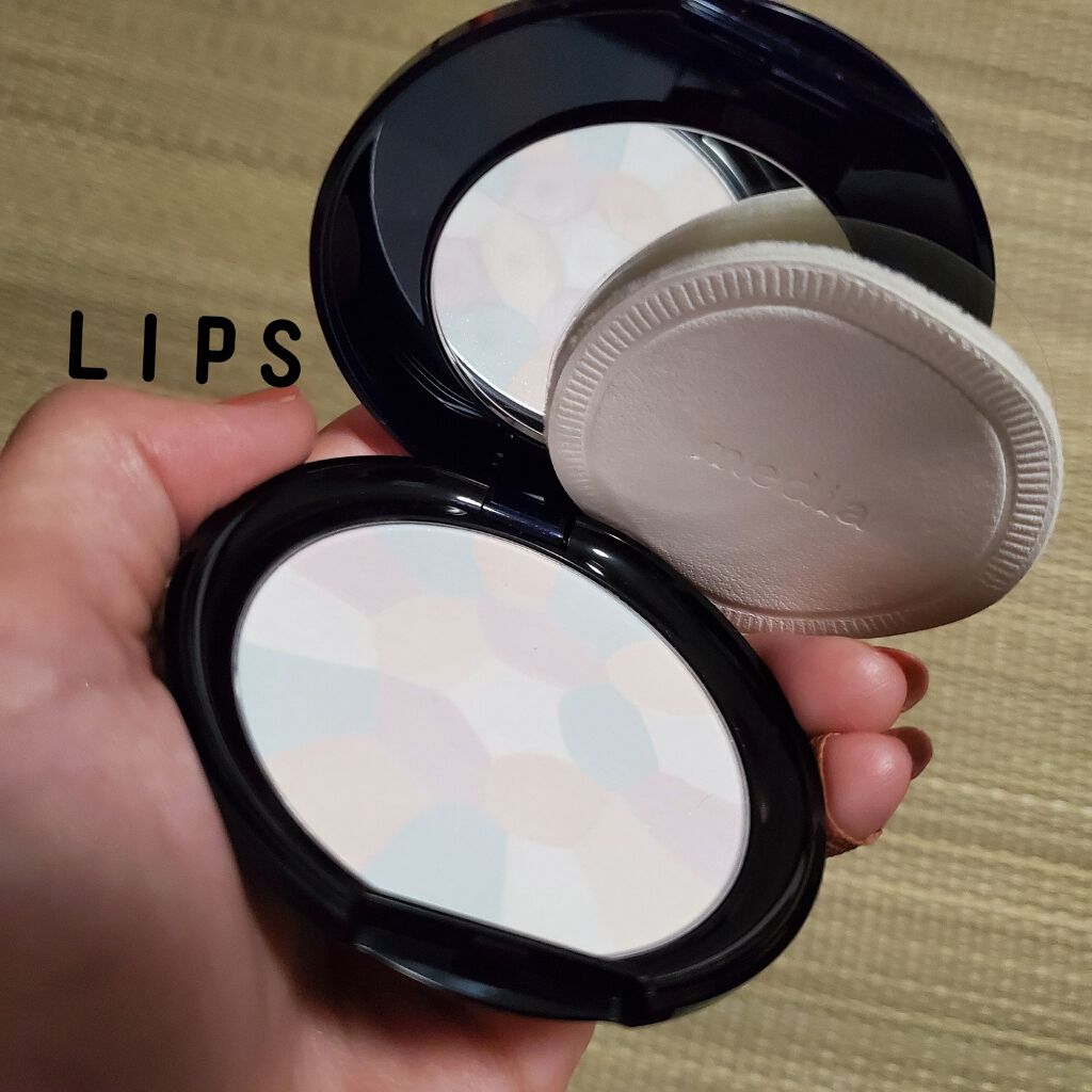 ブライトアップパウダー/media/プレストパウダーを使ったクチコミ(1枚目)