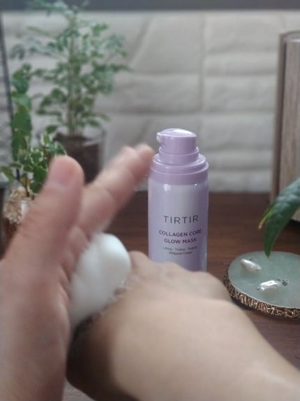 コラーゲンコアグローマスク/TIRTIR(ティルティル)/その他スキンケアを使ったクチコミ(3枚目)