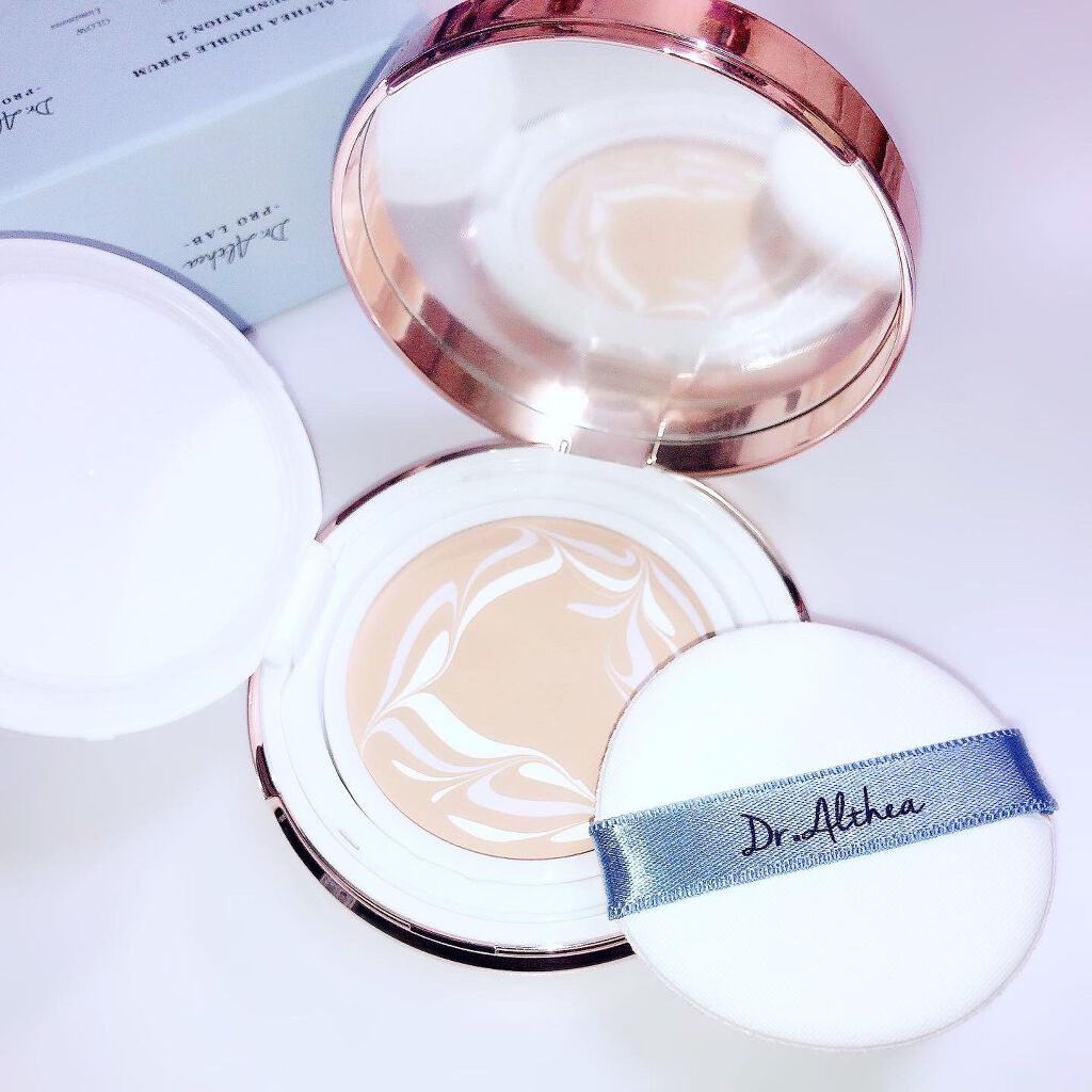 ダブル セラム バーム ファンデーション/Dr.Althea/クリーム・エマルジョンファンデーションを使ったクチコミ(2枚目)