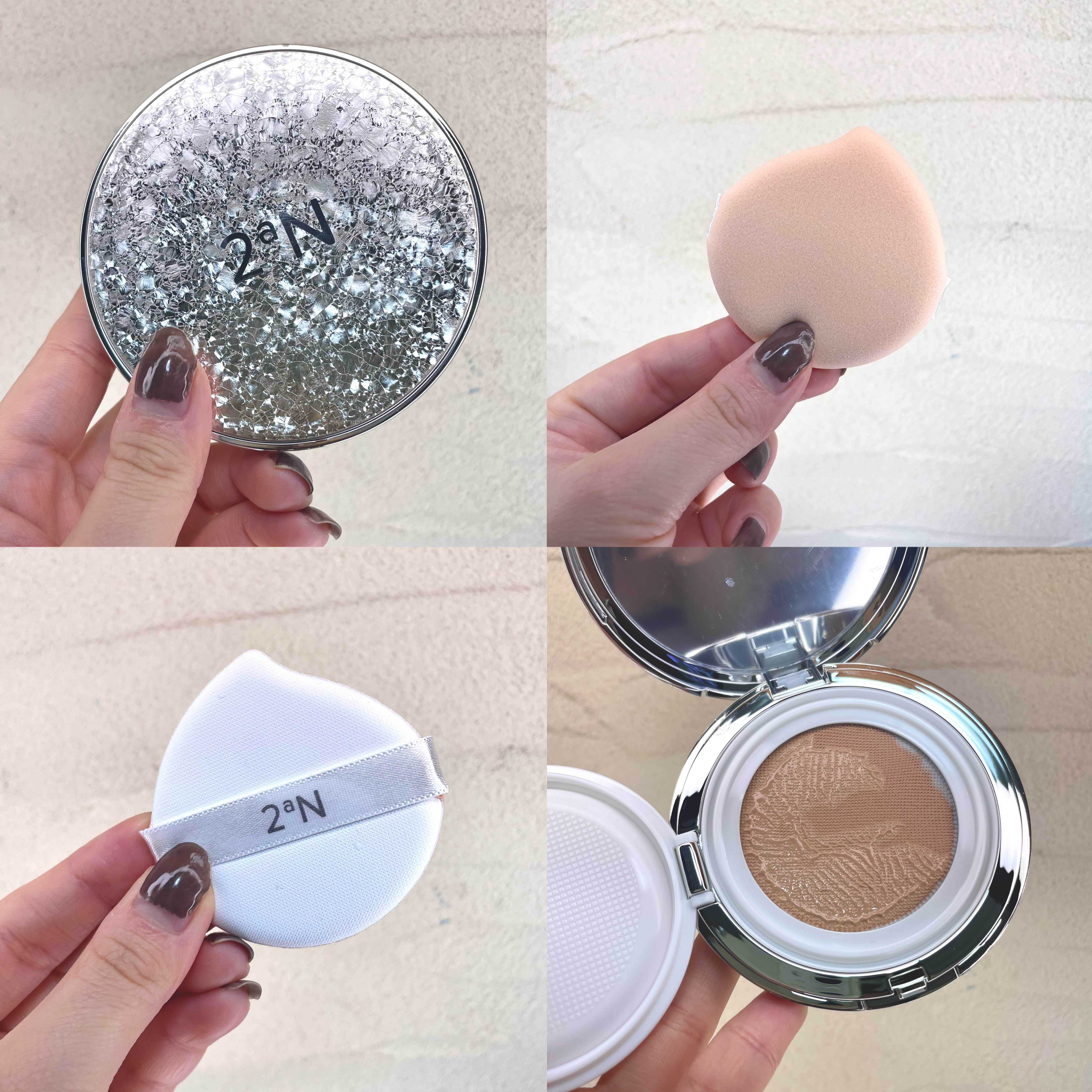 グリーミングテンションパクト/2aN/クリーム・エマルジョンファンデーションを使ったクチコミ（2枚目）