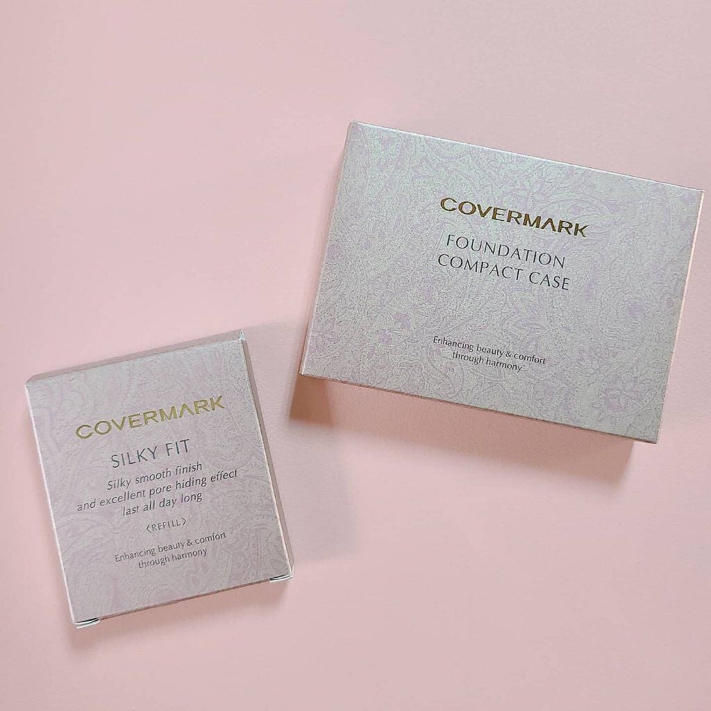 シルキー フィット/COVERMARK/パウダーファンデーションを使ったクチコミ(1枚目)