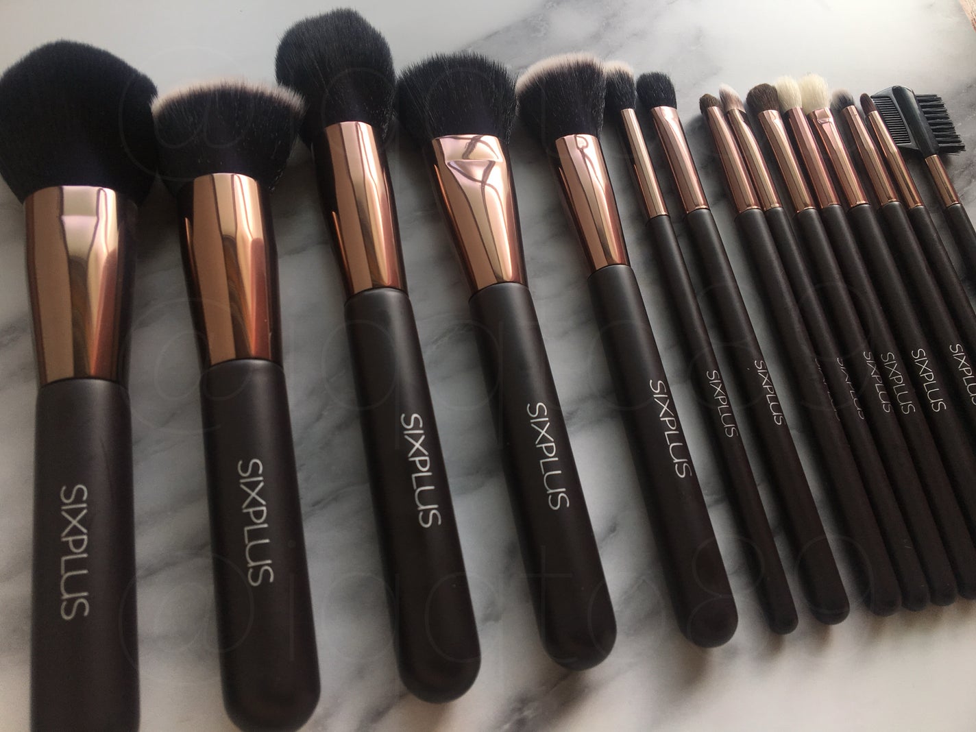 15本メイクブラシセット/SIXPLUS/メイクブラシを使ったクチコミ(2枚目)