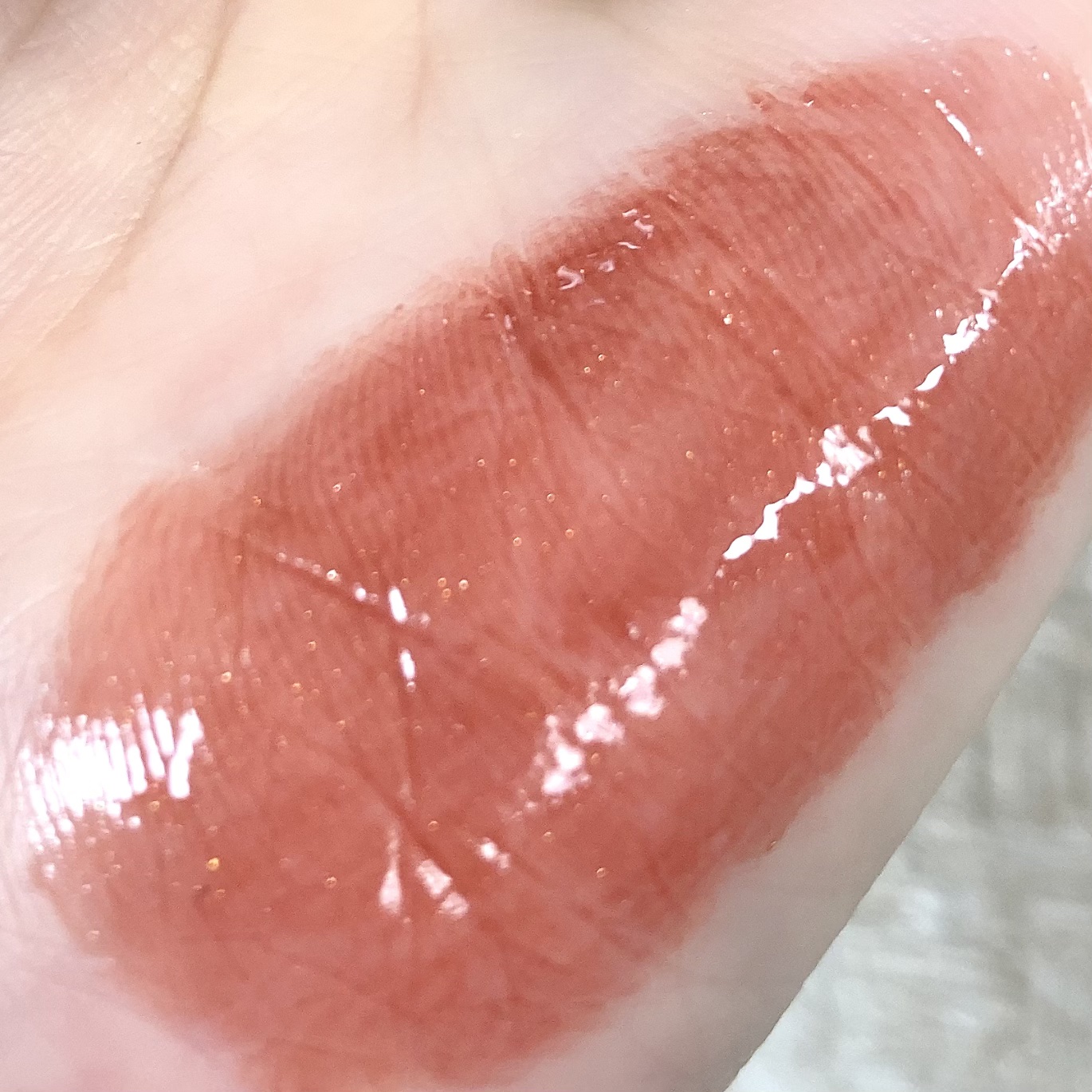 Joocyee グレーズフィルムルージュ 525 完熟メープル/Joocyee/口紅を使ったクチコミ（3枚目）