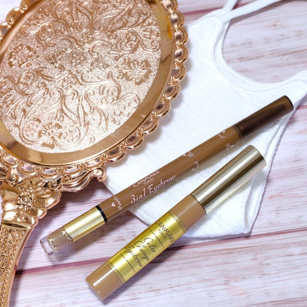 3in1アイブロウ/キャンメイク/アイブロウペンシルを使ったクチコミ（1枚目）