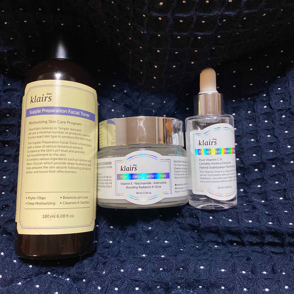 フレッシュリージュースドビタミンドロップ(35ml)/Klairs/美容液を使ったクチコミ(1枚目)