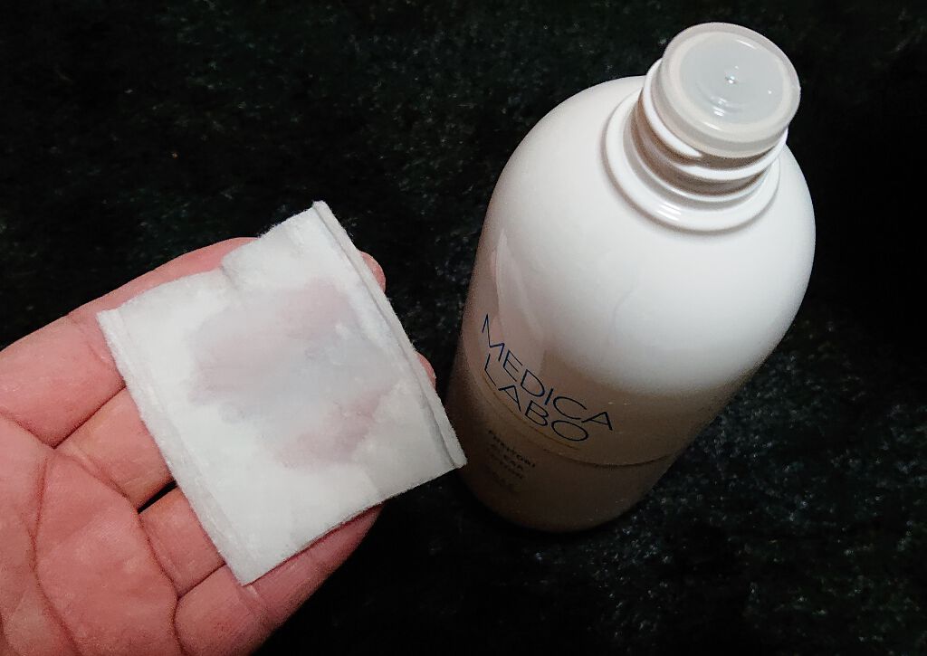 薬用 ふきとりローション/メディカラボ/拭き取り化粧水を使ったクチコミ(4枚目)