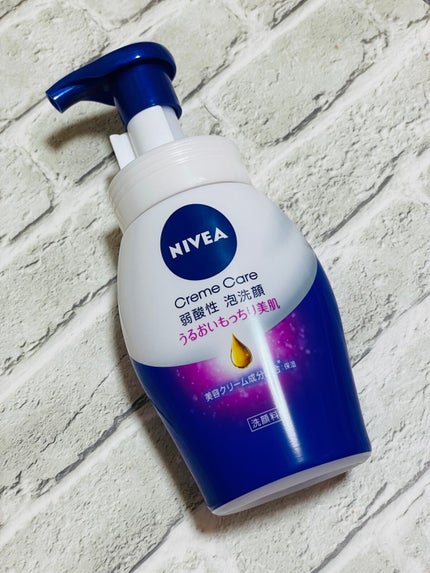 ニベア クリアビューティー弱酸性泡洗顔 もっちり美肌/ニベア/泡洗顔を使ったクチコミ(1枚目)