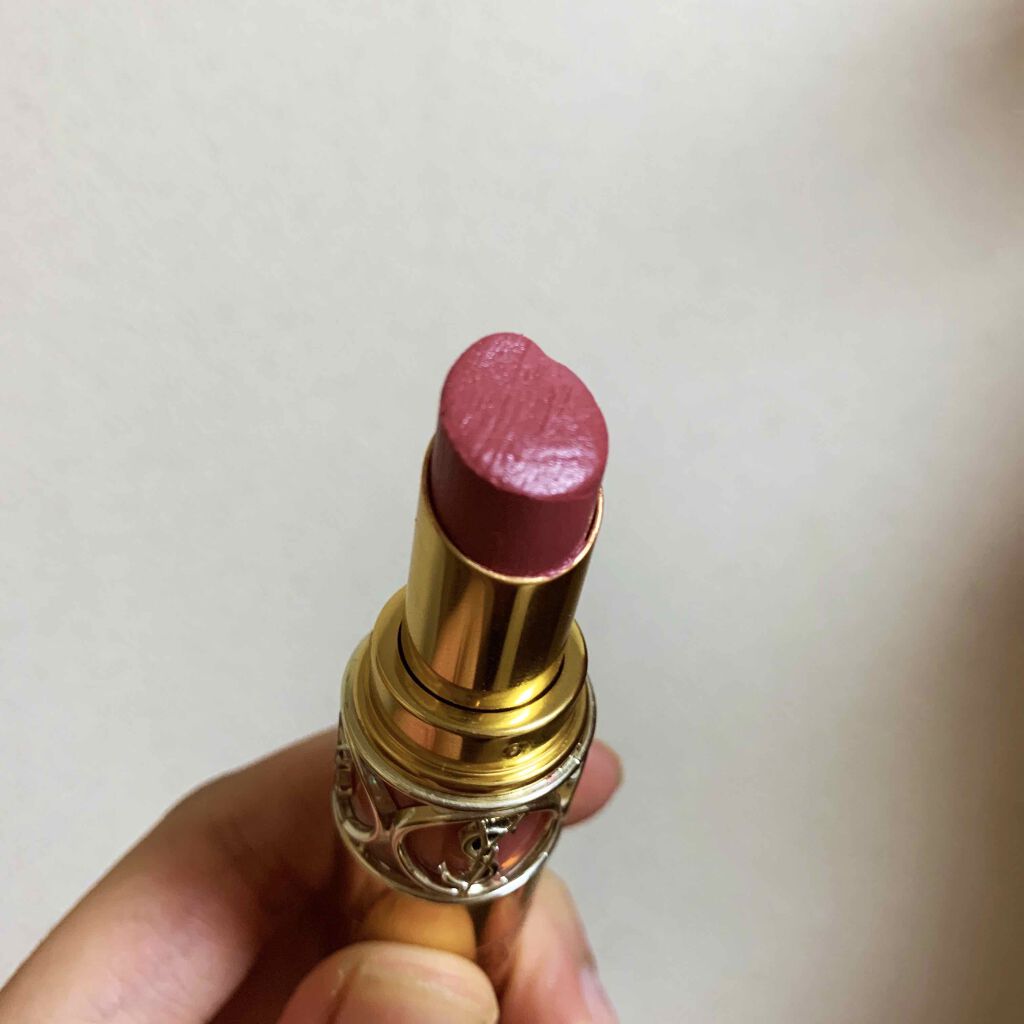 ルージュ ヴォリュプテ シャイン/YVES SAINT LAURENT BEAUTE/口紅を使ったクチコミ(2枚目)