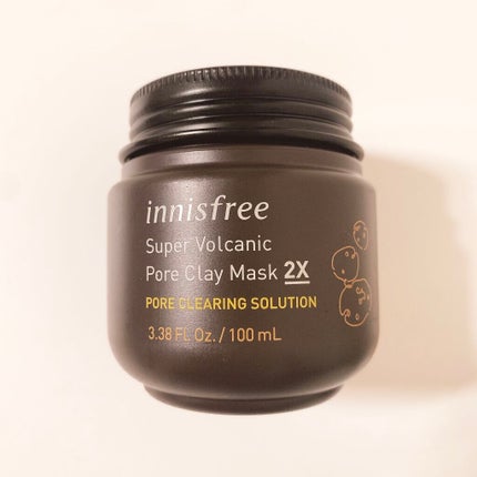 スーパーヴォルカニック ポア クレイマスク/innisfree/洗い流すパック・マスクを使ったクチコミ(1枚目)