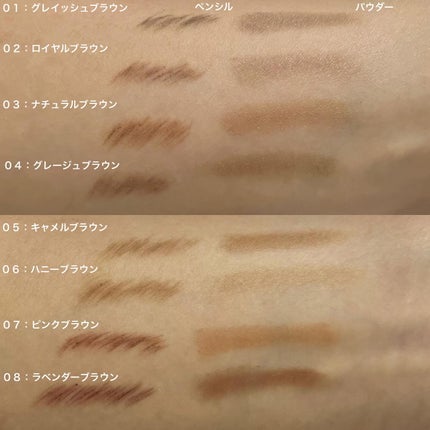 Miki on LIPS 「サナ ニューボーン パーフェクトアイブロウ 全8種¥1,320..」(3枚目)