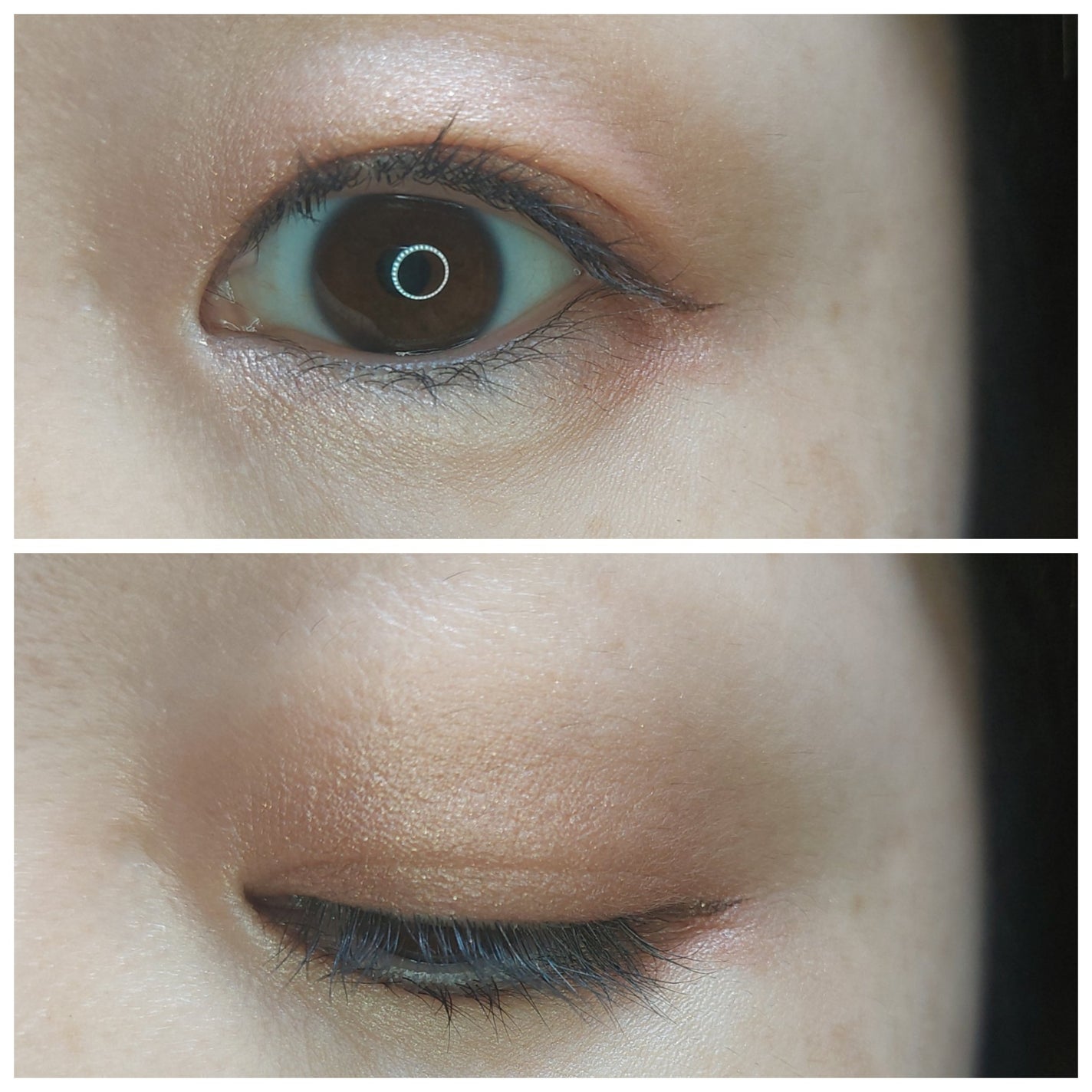 トーンアップアイシャドウ/CEZANNE/アイシャドウパレットを使ったクチコミ(2枚目)