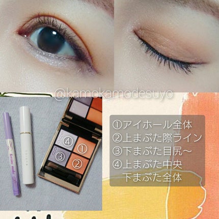 シグニチャー カラー アイズ/SUQQU/アイシャドウパレットを使ったクチコミ(2枚目)