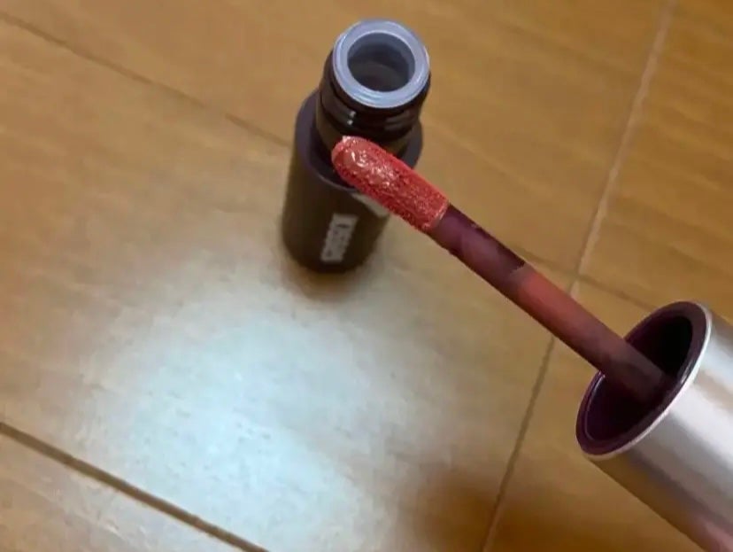 キスチョコレート ムースティント/ETUDE/口紅を使ったクチコミ(3枚目)