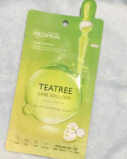 ティーツリーケアソリューション アンプルマスクJEX/MEDIHEAL/シートマスク・パックを使ったクチコミ(1枚目)