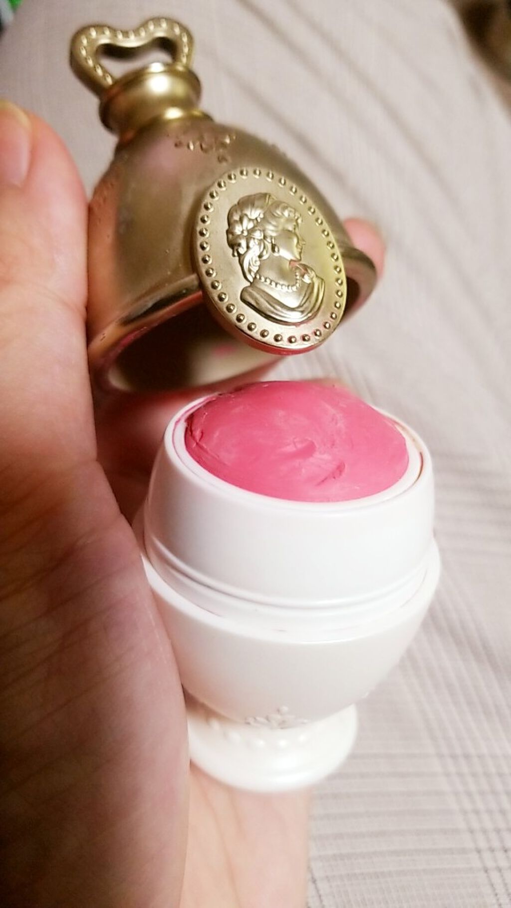 クリーム チーク ベース/レ・メルヴェイユーズ ラデュレ/化粧下地を使ったクチコミ（2枚目）